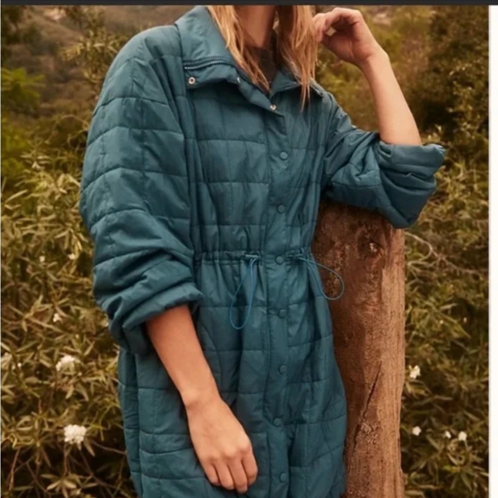 NWT Free People Movement Perri Packable Puffer Jacket in Seeing Stars Size XS